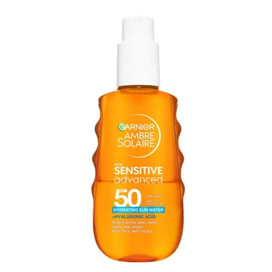 Garnier Sensitive Advanced Αντηλιακό Προσώπου & Σώματος SPF50 σε Spray 150ml