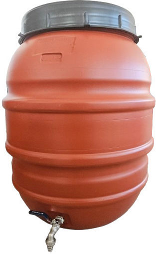 Plastic Head Πλαστικό Δοχείο με Κάνουλα 140lt Β140KΜ