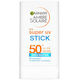 Garnier Super UV Stick Sunscreen Stick Face SPF50+ 18g