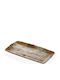 Raki Piatelă De Servire Din Melamină Maro 32.5x17.6cm