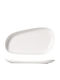 Raki Sidney Platou De Servire Rectangular Din Porțelan Alb 27x15cm