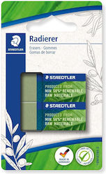 Staedtler Radiergummi 526 83 Renew Mat 56% Bk2