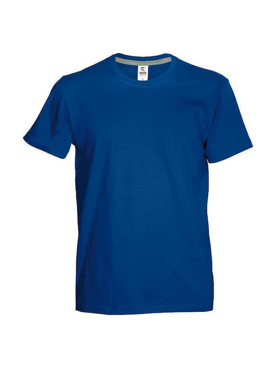 Kprime 155 Ανδρικό Μπλουζάκι 155gr Μπλε Ρουαγιαλ Royal Blue #kmc155rb