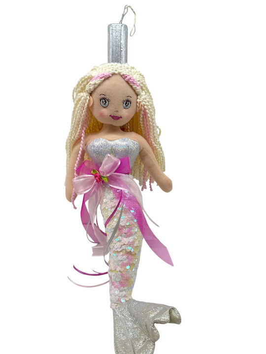 Easter Handmade Candle Doll Mermaid 40cm