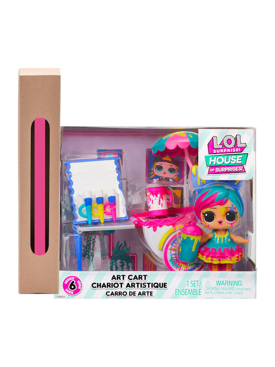 Easter Candle Toy Miniature Lol Surprise L.o.l. Surprise - Splatters & Art Cart For Ages 4+ For Ages 12+ MGA Entertainment