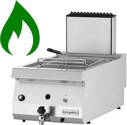 Oztiryakiler Gas Fryer 10kW Capacity 12lt 40x70x28cm