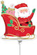 iparty Weihnachts-Folie Luftballon