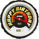 Μπαλόνι Γενεθλίων Disney Cars Foil Μαύρο Happy Birthday