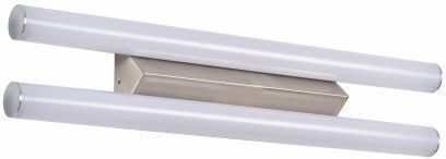 Spot Light Φωτιστικό Μπάνιου με Ενσωματωμένο LED και Ρυθμιζόμενο Λευκό Φως Ασημί