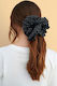 Scrunchie За Коса На Точки Черен Колекция Пролет 26