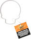 Wilton Halloween Kuchenringe / Plätzchenausstecher Schädel 7,5 cm