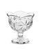 Hermia Serving Bowls Ice Cream Round Glass Transparent Diameter 9.5cm 6 Pieces