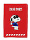 Cute Traveler Husă Pașaport Snoopy Roșie