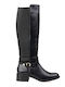 Women's Boots with Rubber Black