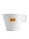 Dimello Cappuccino Tasse aus Porzellan Weiß 170ml
