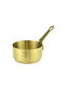 Raki Bol De Servire Pentru Dip Rotund Inox Auriu