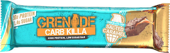 Grenade Carb Killa Μπάρα με 23gr Πρωτεΐνης & Γεύση Chocolate Chip Salted Caramel 60gr