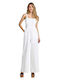 Damen Jumpsuit Weiß FBL013-116-12