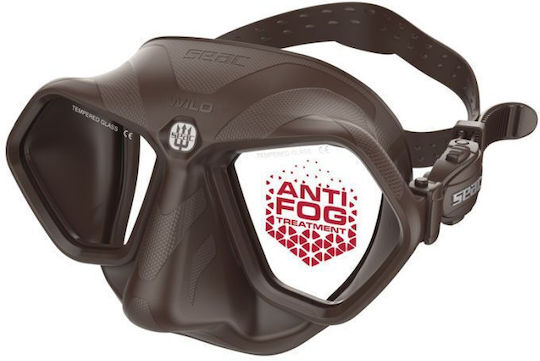 Seac Seac Silicone Diving Mask Brown