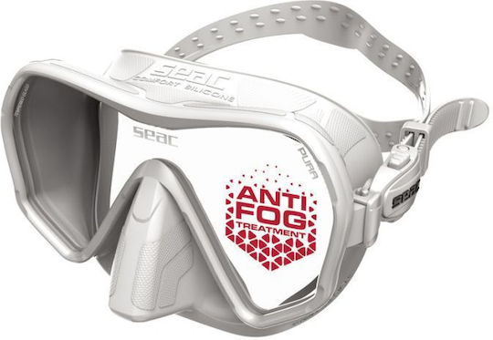 Seac Silicone Diving Mask Pura White
