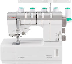 Janome Janome Nähmaschine Kappstich Weiß