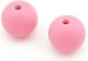 Perlen & Pailletten Diva 12mm Rosa (Menge 15 Stück)