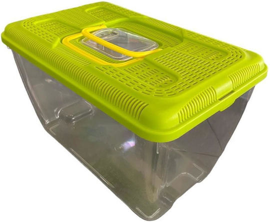 Fish Aquarium Capacity 10L 34x20x25cm Green
