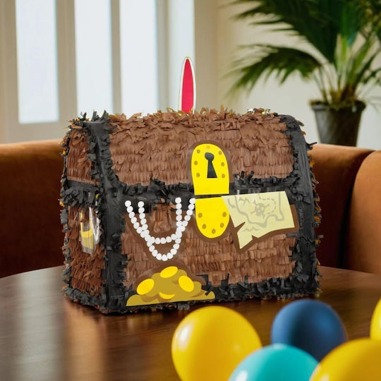 Pinata Cufăr De Comoară Pirați 30 X 26 Cm