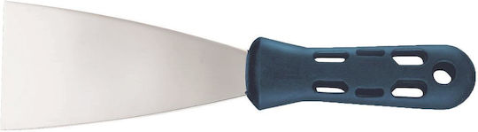 Spatulă de Chit CE Oțel Inoxidabil 1k Mâner Albastru 100mm