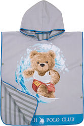 Greenwich Polo Club Junior Beach Poncho 50x115 4179 Blue Grey 50x115 Greenwich Polo Club Junior Beach Poncho 50x115 4179 Blue Grey 50x115