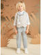 Baby Bloom Baby Bloom Baptism Suit with Vest for Boys Gray