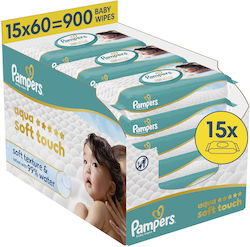 Pampers Aqua Soft Touch 15x60 bucăți