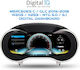 Digital Iq Ddd 986_dc 12.3in Digital Cluster Mercedes C W205 Glc X253 Mod 2014-2021