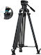SmallRig SmallRig Carbonfaser Fotografie- & Videostative mit Einfaches Fußbett mit Integrierter Kopf 3-Wege und Maximalbelastung 5kg