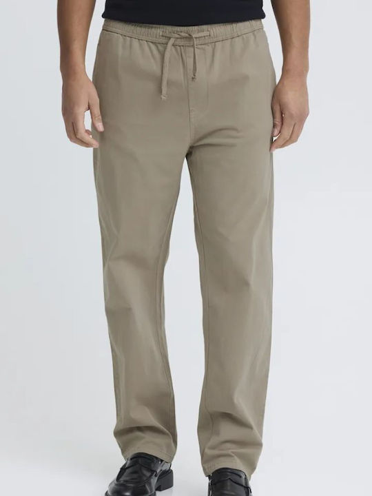 Blend Chino Trousers in Relaxed Fit Beige