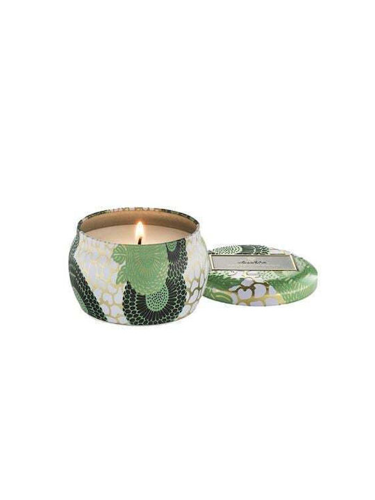 Voluspa Aromatic Candle in Metal Box with Coconut Perfume