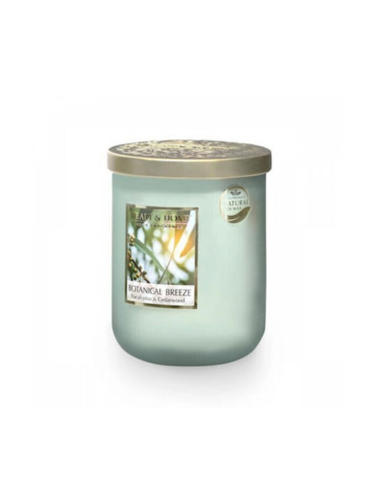Heart & Home Αρωματικό Κερί Σόγιας σε Βάζο Καφέ 320gr