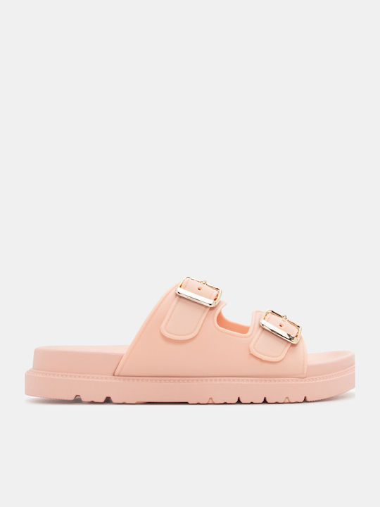 Luigi Flache Sandalen Für Damen Flatforms Rosa
