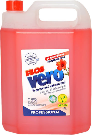 Flos Vero Lichid Dezinfectant Pentru Utilizare Generală 4lt