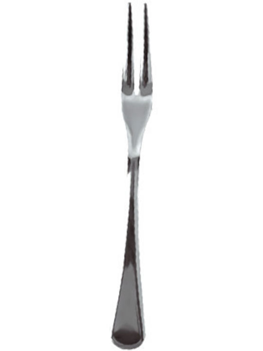 Raki Set Of Silver Stainless Steel Table Forks 6 Pieces