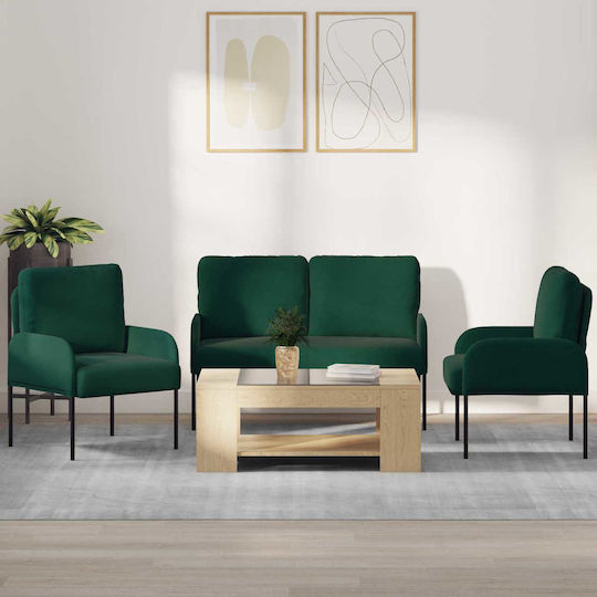 Living Room Furniture Set 3 3-Seaters
