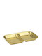 Raki Gold Inox Suporturi și Tavă Pentru Turn De Desert 2 Sloturi Gri Ø15.5cm