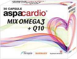 Terapia Aspacardio Mix Omega3 + Coenzima Q10 30 Capsule Terapia Aspacardio Mix Omega3 + Coenzima Q10 30 Capsule