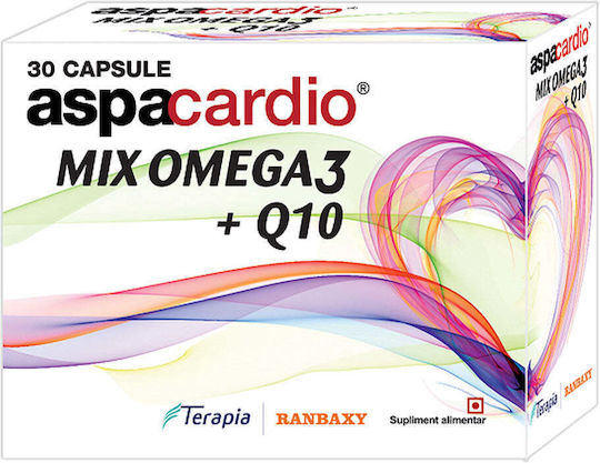 Aspacardio Mix Omega3 + Coenzima Q10 30 Capsule