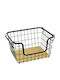Raki Obstschale Metallisch Schwarz 32.4x26x32.4cm