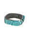 Trixie Premium Collar Extra Wide Aqua Graphite Wide Dog Collar Light Blue Graphite M–L 40–48cm