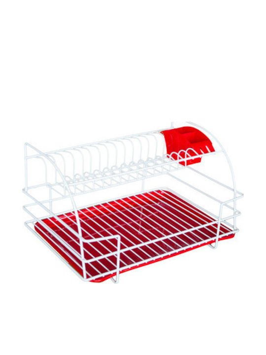 Raki Metallic Sink Strainer Red