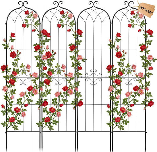 Метални Къщички За Градина 220x52.5см Бронзови 4 Части HPJH87W20INCKNBF9001V0 Метални Къщички За Градина 220x52.5см Бронзови 4 Части HPJH87W20INCKNBF9001V0