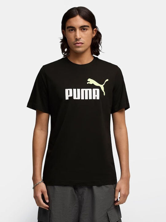 PUMA Essentials Αθλητικό T-shirt Μαύρο