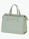 Damen Schultertasche Grünes Set